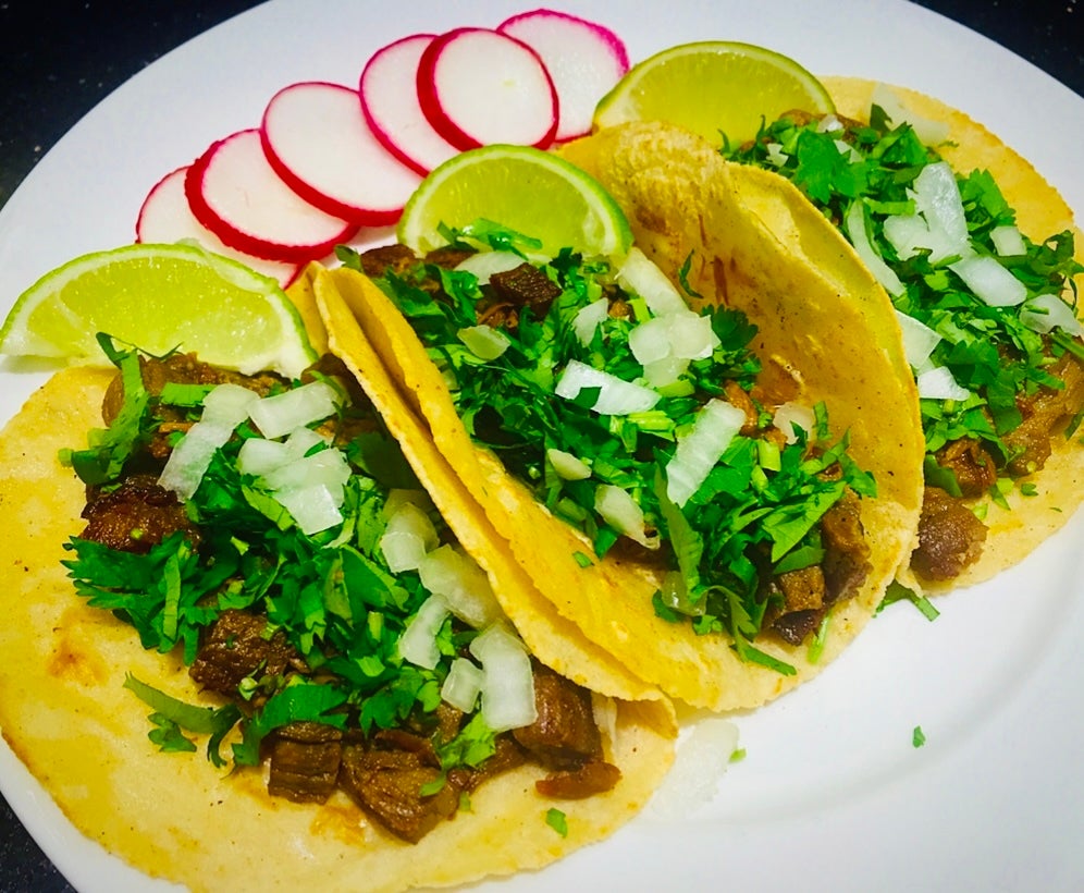 Tripa (Beef Tripe) Taco | Tacos Carlitos
